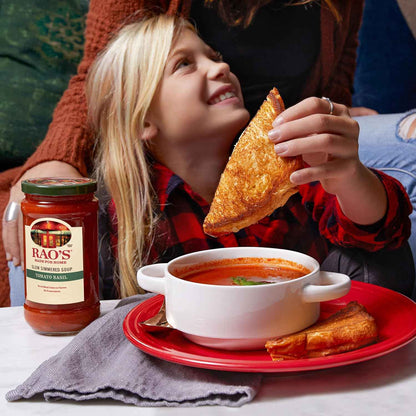 Rao's Made for Home Tomato Basil Soup, 16oz Jar – Fast Heat-and-Serve Lunch for the Home Office