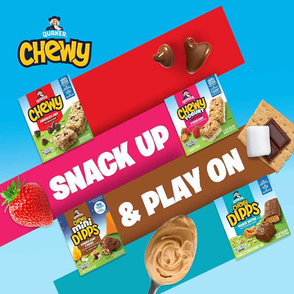 Quaker Chewy Granola Bars Variety Pack – Desk Drawer Energy Snack for Busy Professionals