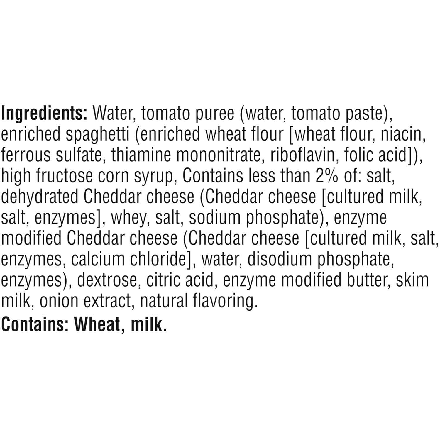 Campbell's Canned Spaghetti for Solo Living Pantry, Standalone Can Meal for Independent Adults