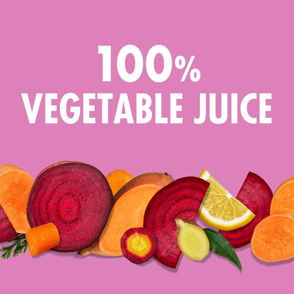 V8 Beet Ginger Lemon 100% Vegetable Juice – Daily Self-Care Beverage with Vitamins A, C and Zinc, 46 fl oz