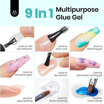 Beetles DIY Manicure Set – Thoughtful Mother's Day Gift for Her, Long-Lasting Gel Polish Starter Kit with Base and Top Coat