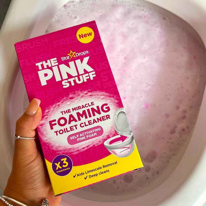 The Pink Stuff Miracle Power Toilet Cleaner – Mindful Nightly Cleaning Ritual for a Fresh-Smelling Home