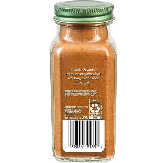 Simply Organic Ceylon Cinnamon Powder – Non-GMO Organic Spice for Nourishing Breakfasts and Holistic Baking