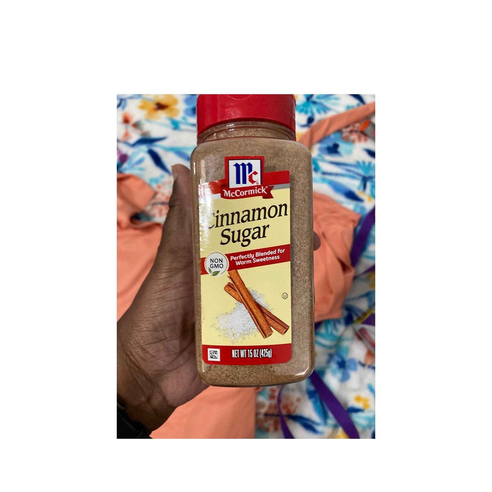 McCormick Cinnamon Sugar, Cozy Morning Ritual Topping for Warm Oatmeal, 3.62 oz
