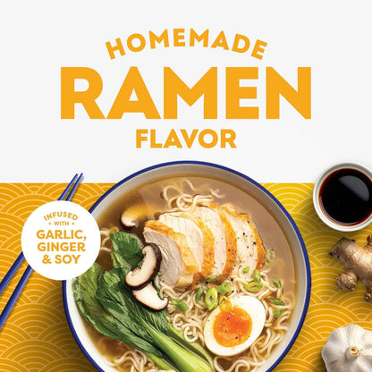 Swanson Ready Ramen-Style Broth – Fast Office Pantry Staple for Quick Lunches and Study Snacks, 32 oz