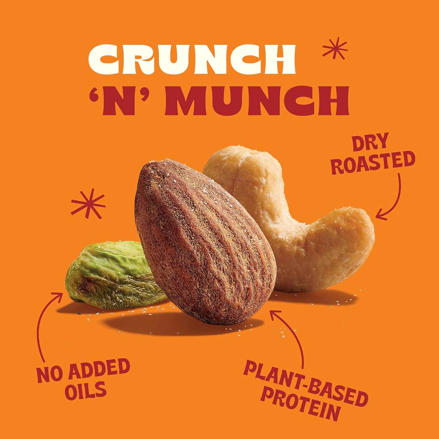 Back to Nature Premium Nut Mix – Portable Protein Pack for Camping and Road Trips, Resealable Bag