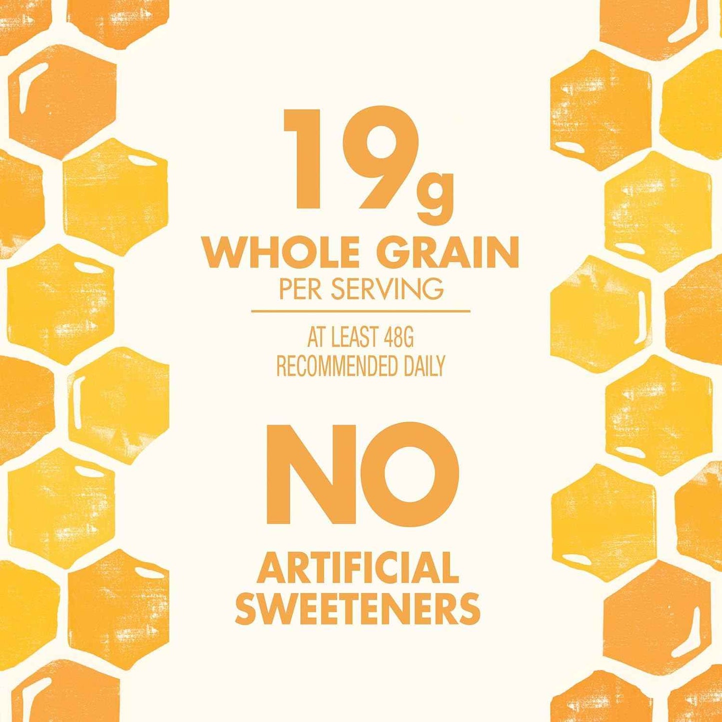 Cascadian Farm Honey Oat Crunch – Clean-Ingredient Cereal for the Clutter-Free Counter, 13.5 oz