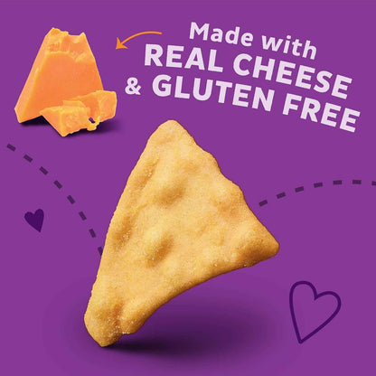 Annie's Gluten Free Cheddar Crackers – After-School Snack for Sensitive Kids, Single-Serve Box 4 oz