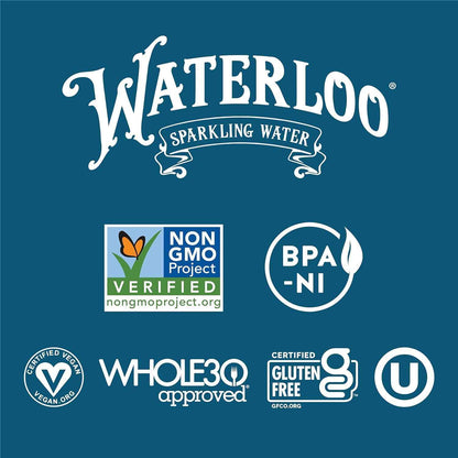 Waterloo Sparkling Water Guava Berry – Whole30 Approved Refreshment for Clean Eating Rituals