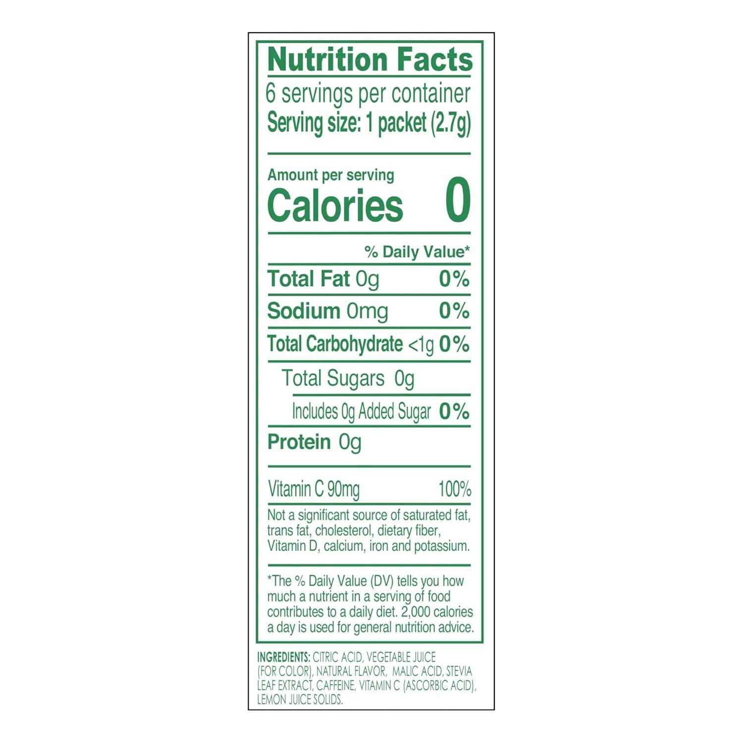True Lemon Energy Blueberry Acai – Mindful Energy Boost Packets with Vitamin C for Stress-Free Workdays