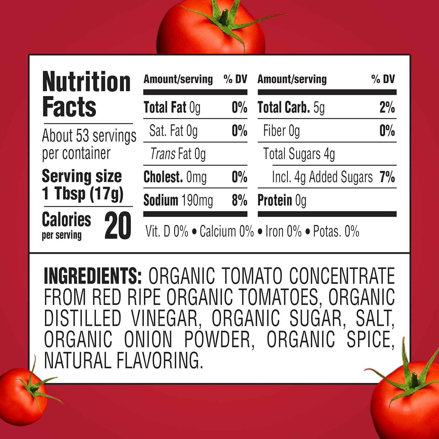 Heinz Organic Tomato Ketchup for Mindful Family Meals, Clean-Label Dipping Sauce for Lunchboxes and Dinner Plates