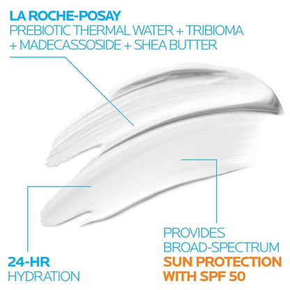 La Roche-Posay Cicaplast Balm B5 UV SPF 50 – Nightly Barrier Repair Ritual for Sensitive, Dry Skin