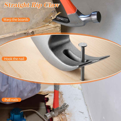 [Brand] Non-Slip Grip Hammer – Cold-Weather Safe Tool for Sweaty Palms & Slippery Job Sites