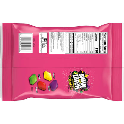 Now and Later Candy, Original Chewy Mix – Portable Individually Wrapped Snack for Camping Trips and Picnic Baskets