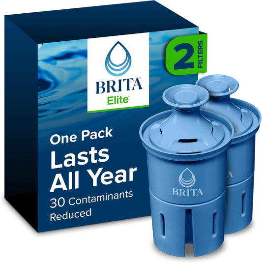 Brita Elite Water Filter Replacements for Pitchers and Dispensers – Better-Tasting Water for the Home Office and Study Desk