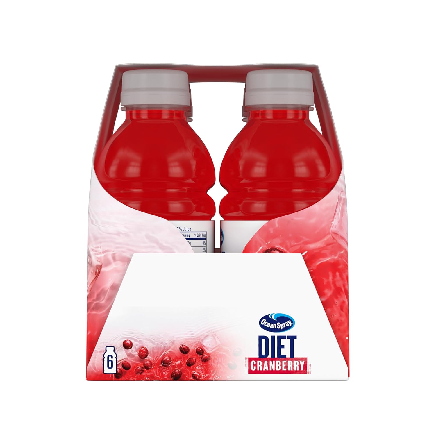 Ocean Spray Diet Cranberry Juice Drink – Lunchbox-Size Cranberry Bottles for School and Field Trips