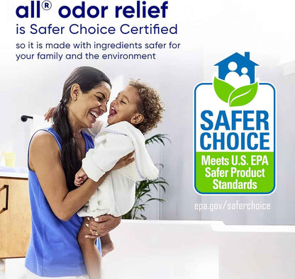 all Laundry Detergent Liquid Free Clear for Sensitive Skin – Eczema-Friendly Wash for Mindful Self-Care Routines, Unscented 90 Loads