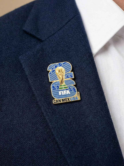 Official FIFA World Cup 2026 Edition Specialty Pins - Thoughtful Birthday Gift for Soccer Fans, Premium Collectors Pin with Hologram Authenticity