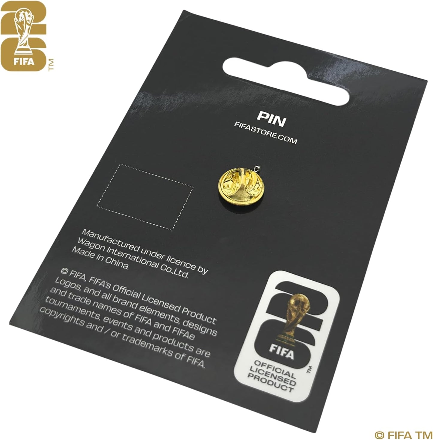 Official FIFA World Cup 2026 Edition Specialty Pins - Thoughtful Birthday Gift for Soccer Fans, Premium Collectors Pin with Hologram Authenticity
