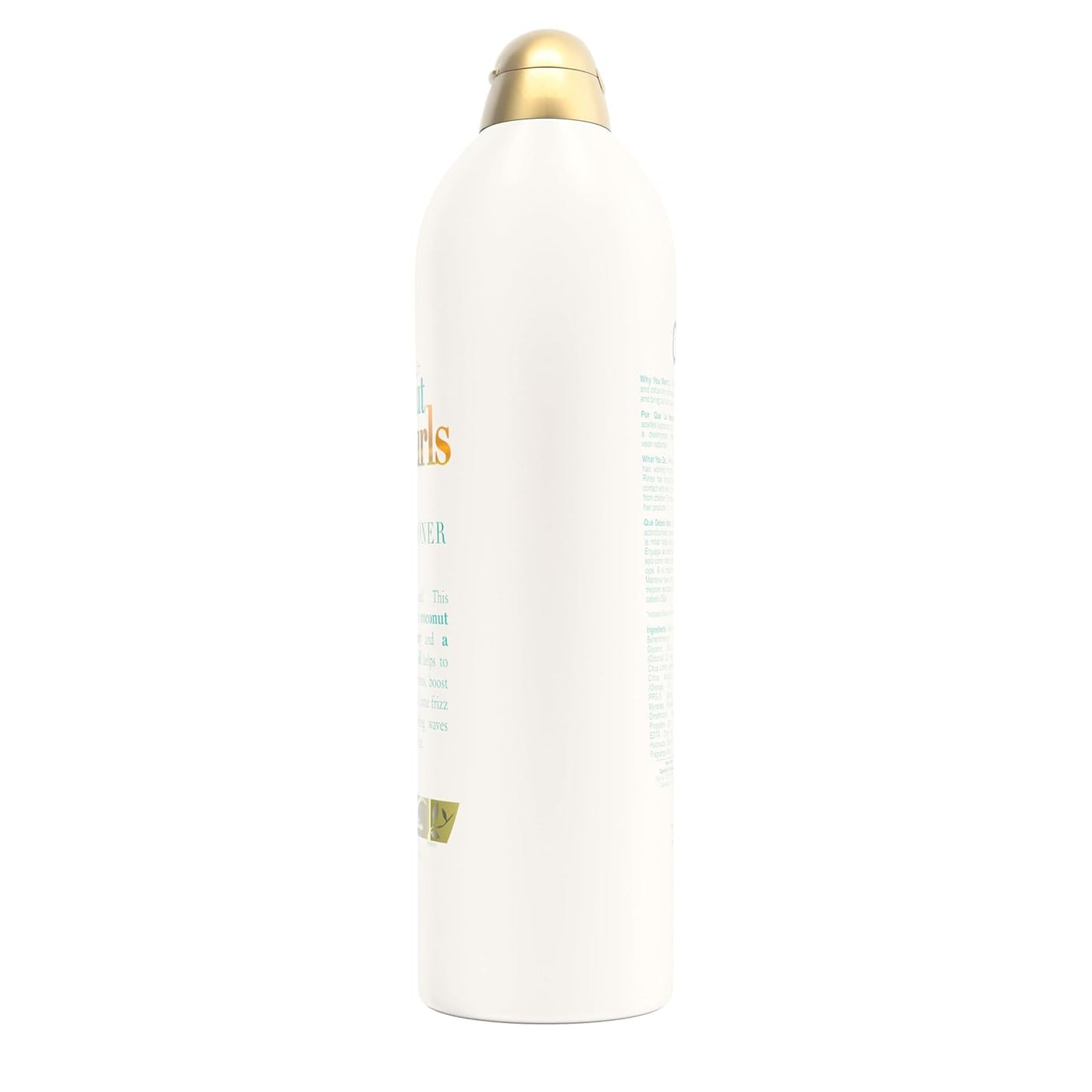OGX Quenching + Coconut Curls Conditioner – Self-Care Hair Ritual for Curly Texture, Daily Moisture and Frizz Control