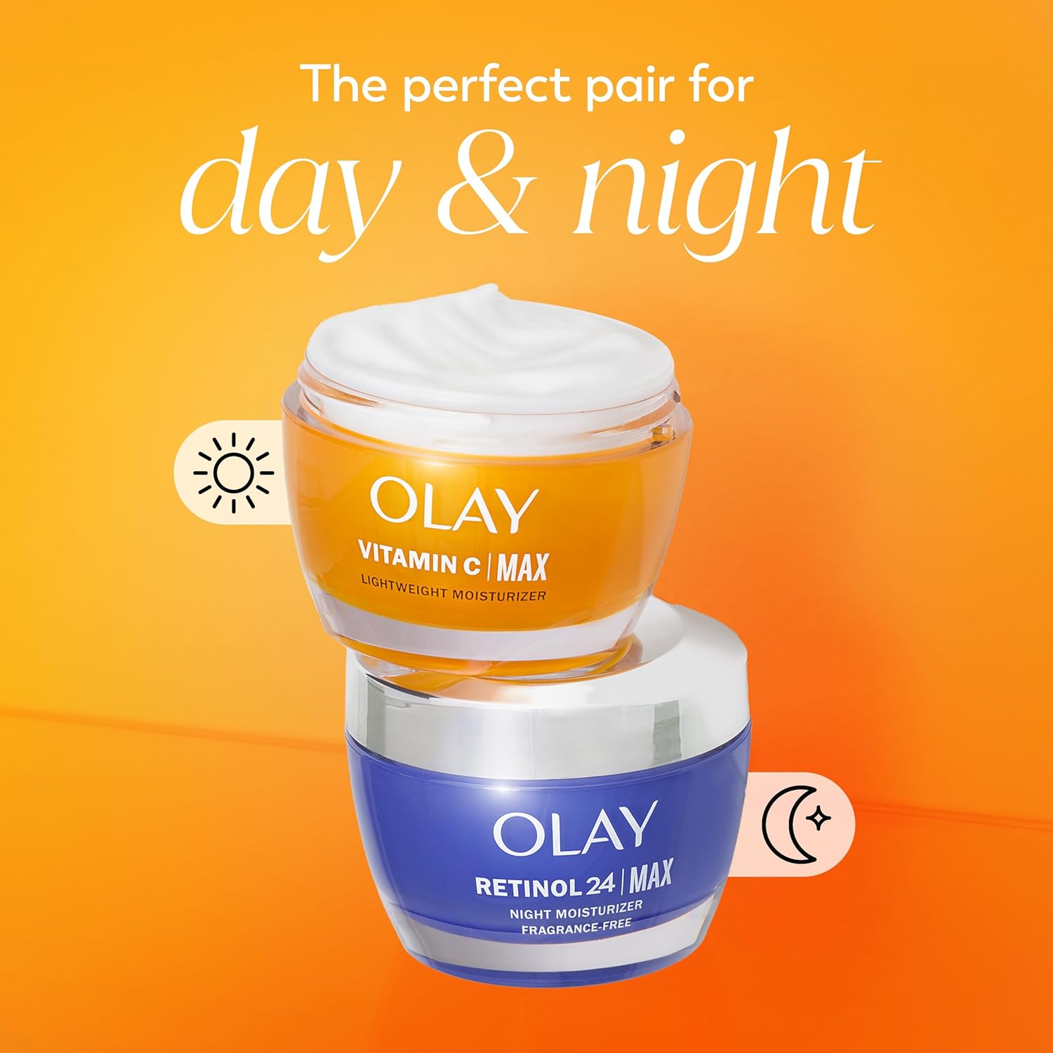 Olay Vitamin C MAX Premium Face Moisturizer – Elevated Brightening Cream with Peptides & Niacinamide