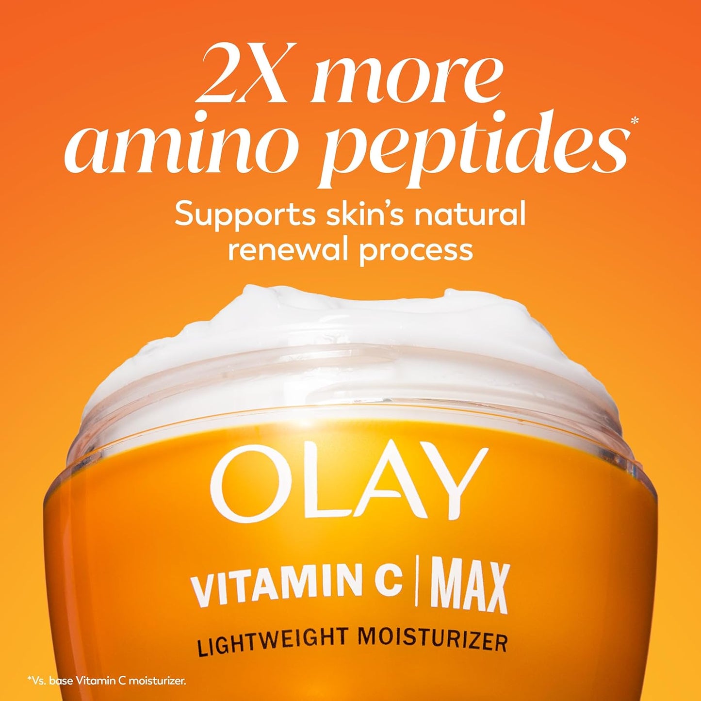Olay Vitamin C MAX Premium Face Moisturizer – Elevated Brightening Cream with Peptides & Niacinamide