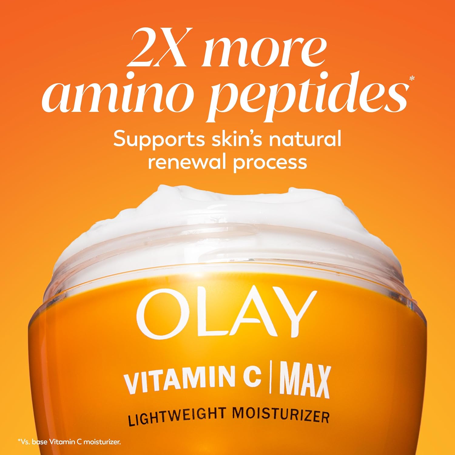 Olay Vitamin C MAX Premium Face Moisturizer – Elevated Brightening Cream with Peptides & Niacinamide