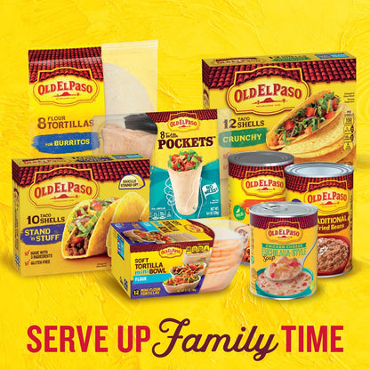 Old El Paso Chicken Tortilla Soup for Affordable Desk Lunches, Ready 18.5 oz Can