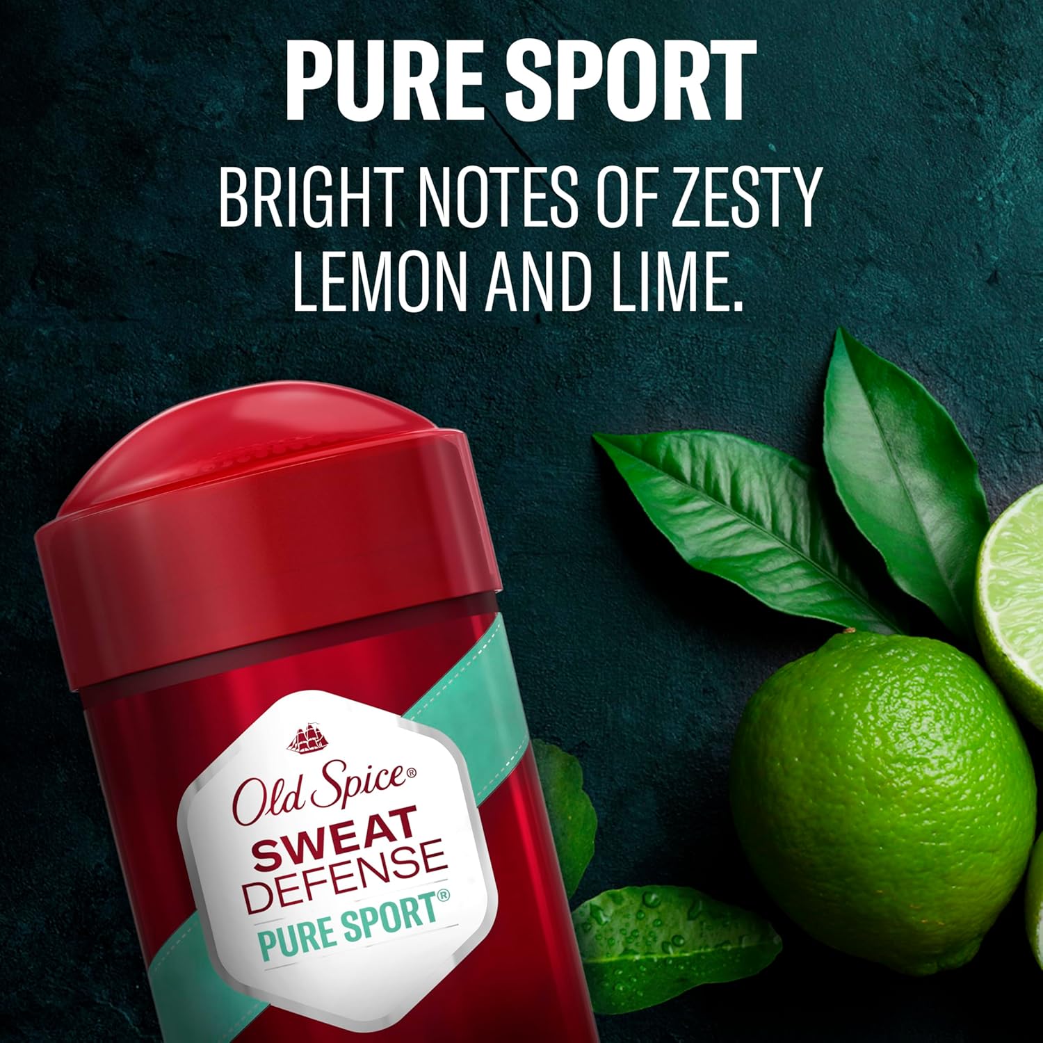 Old Spice Pure Sport Plus Antiperspirant – 48-Hour Protection for Daily Shower and Wind-Down Routine