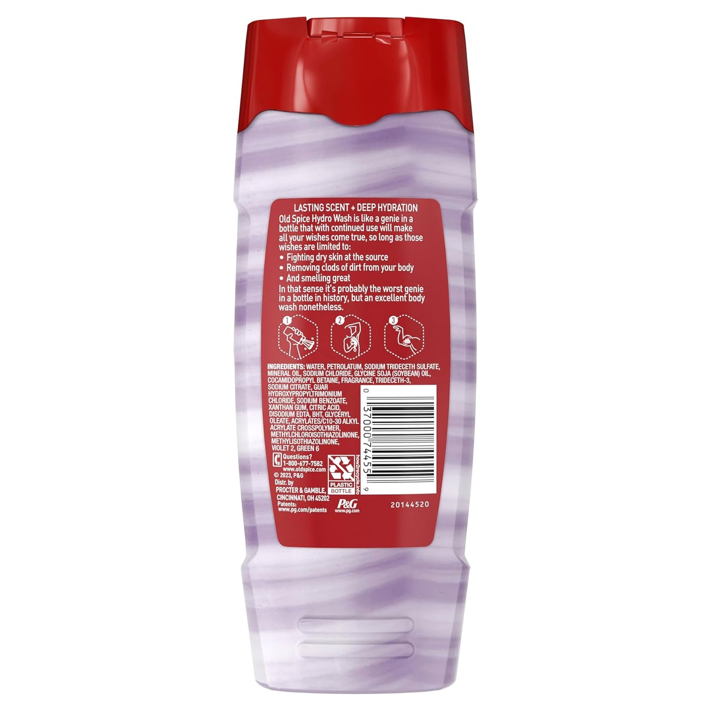 Old Spice Smoother Swagger Body Wash 4-Pack – Thoughtful Birthday Gift for Men Who Care About Grooming