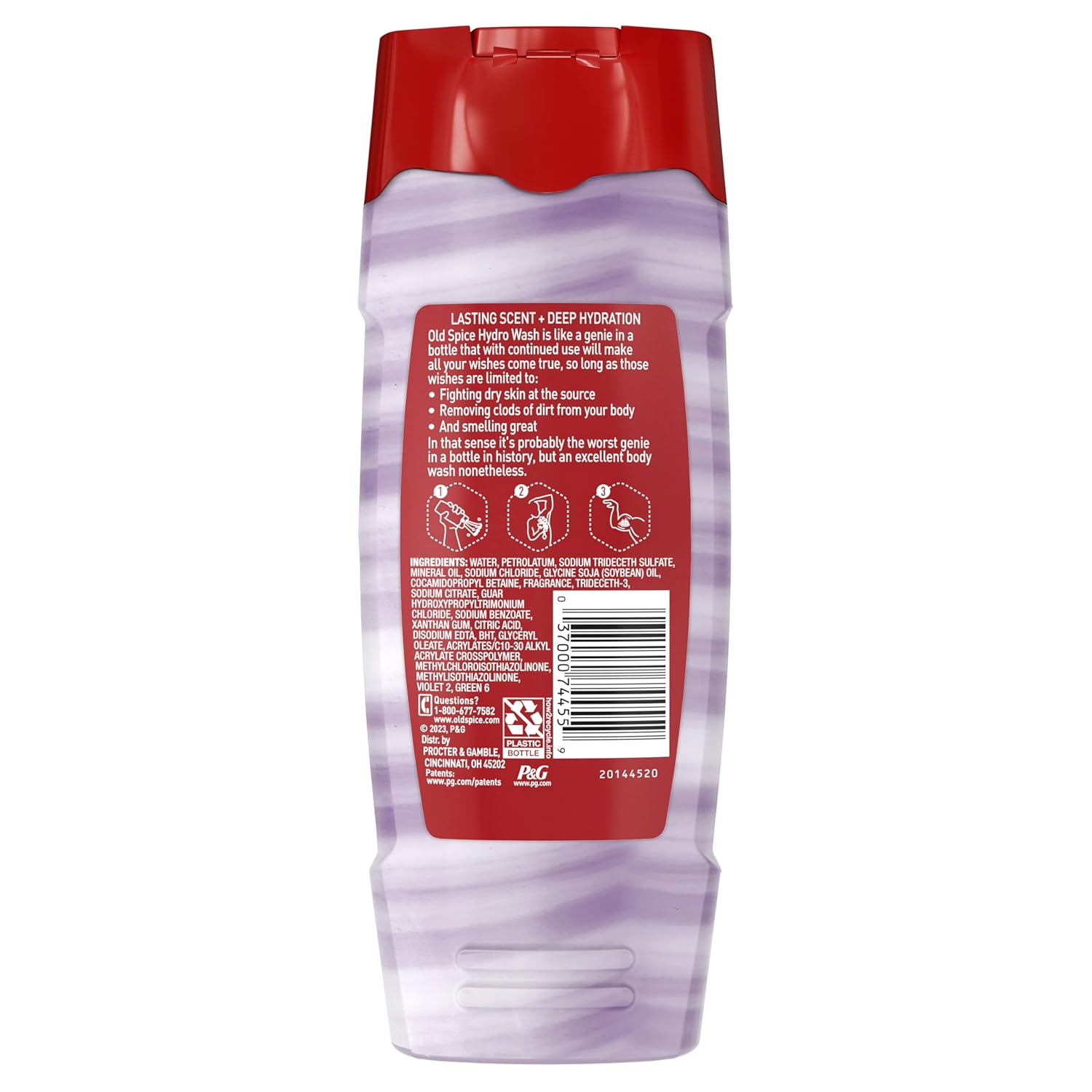 Old Spice Smoother Swagger Body Wash 4-Pack – Thoughtful Birthday Gift for Men Who Care About Grooming