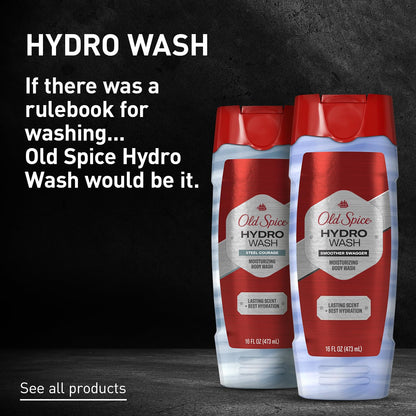 Old Spice Smoother Swagger Body Wash 4-Pack – Thoughtful Birthday Gift for Men Who Care About Grooming