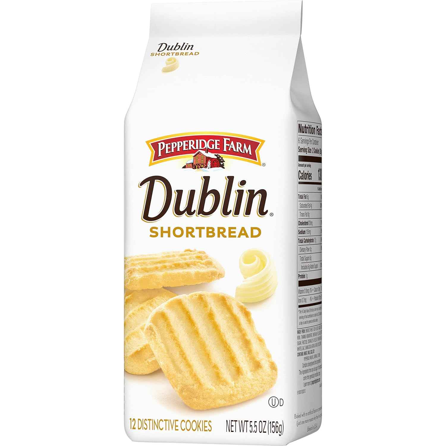 Pepperidge Farm Dublin Shortbread Cookies – Mindful Afternoon Tea Ritual, Light Butter Cookies for a Calming Break