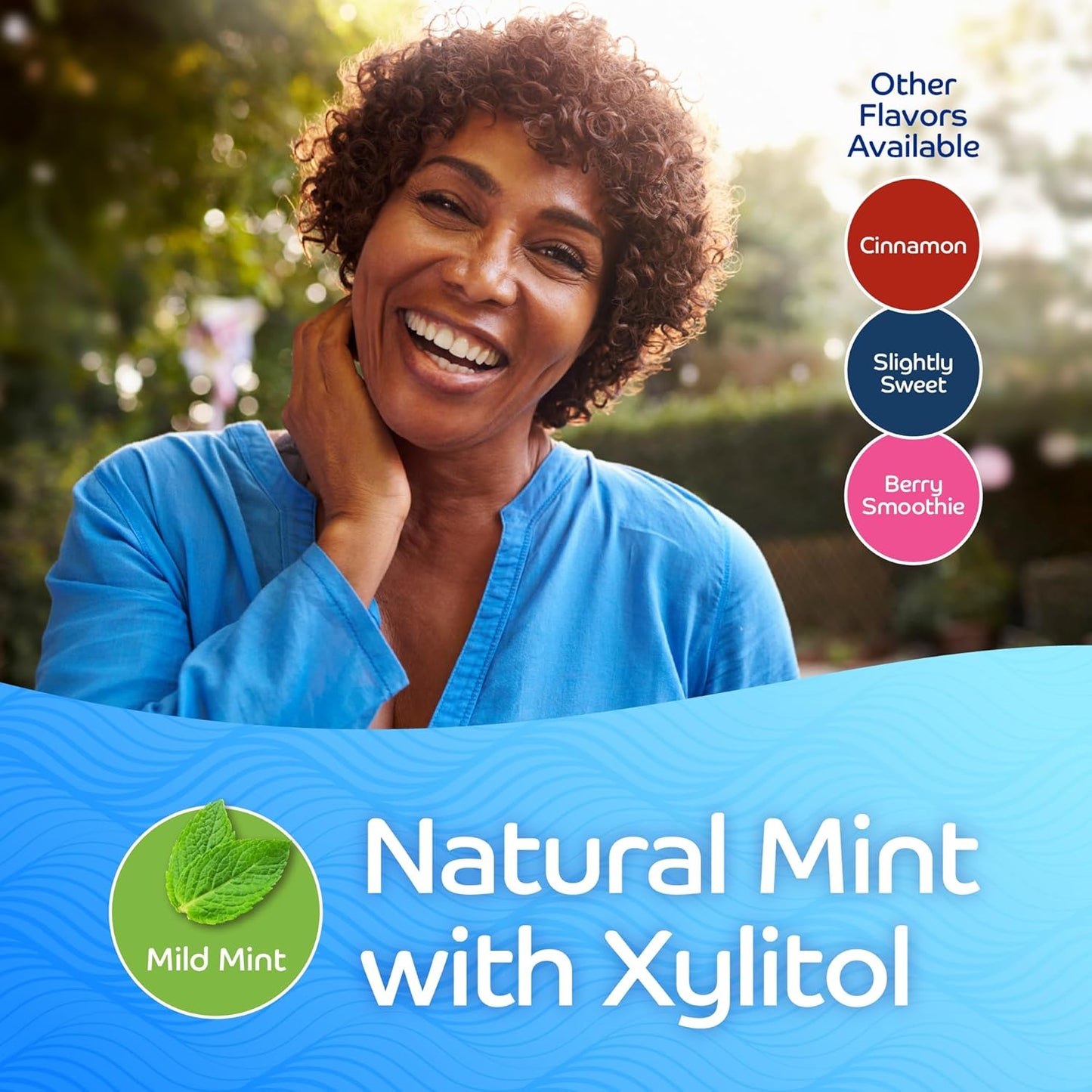 Oracoat XyliMelts – Thoughtful Care Package Gift for Mom, Grandma, or Cancer Patients Dealing with Dry Mouth, 40 Count Mild Mint
