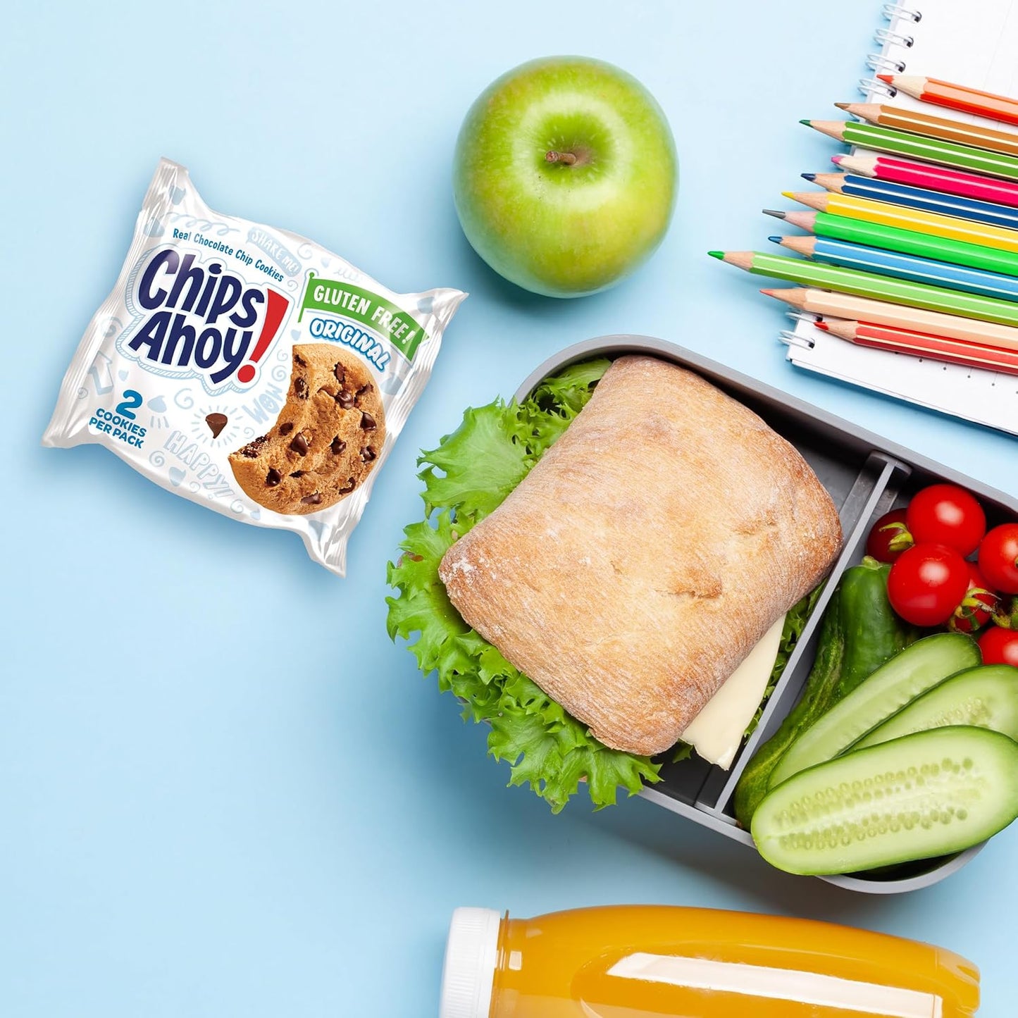 OREO & CHIPS AHOY! Gluten Free Cookies – Travel Snack Pack for Road Trips, Camping, and Carry-On Bags