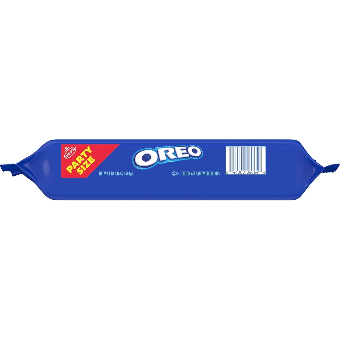 OREO Chocolate Sandwich Cookies, Party Size 24.16 oz – Resealable Road Trip Snack for the Car