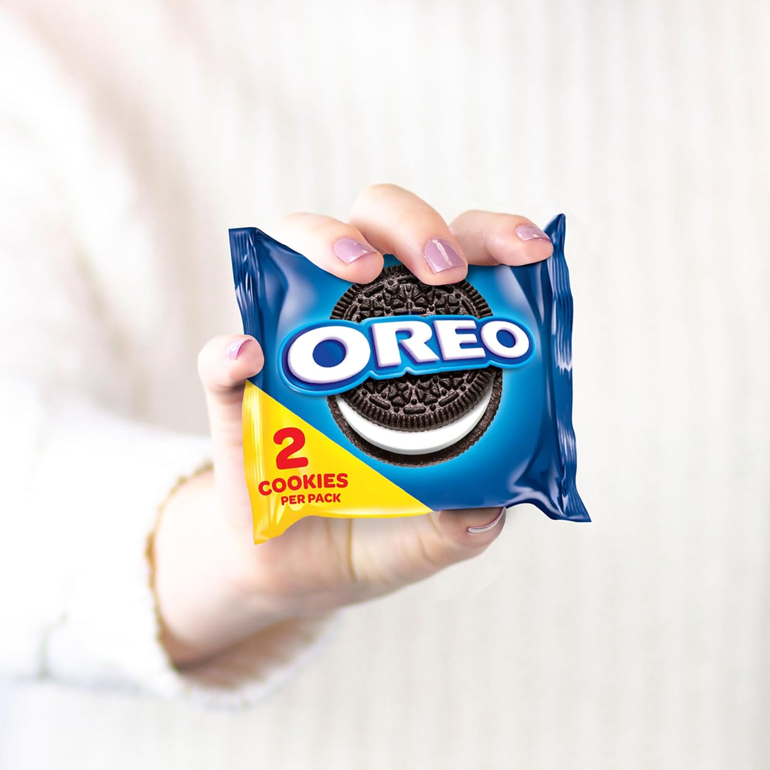 OREO Chocolate Sandwich Cookies Snack Packs – Road Trip and Commuter Snacks That Resist Crushing, 20 Travel Packs