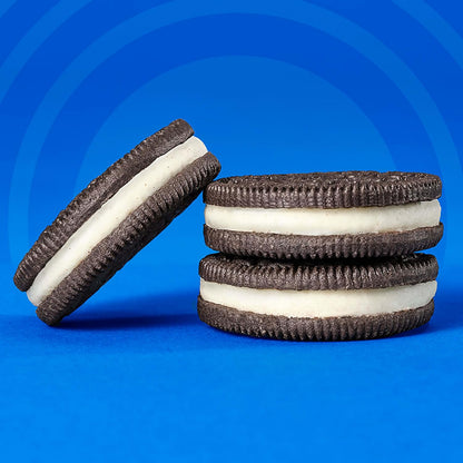OREO Double Stuf Chocolate Sandwich Cookies – Resealable Travel Snack for Road Trips, Camping Trips, and Picnic Baskets, 24.95 oz Party Size