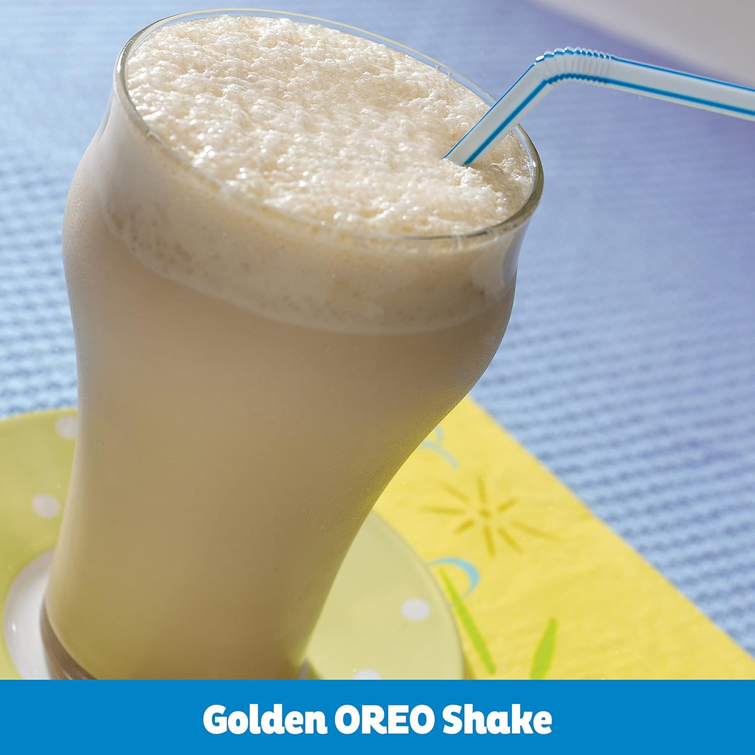 OREO Double Stuf Golden Sandwich Cookies for Picnic Baskets and Park Outings, Party Size 24.95 oz
