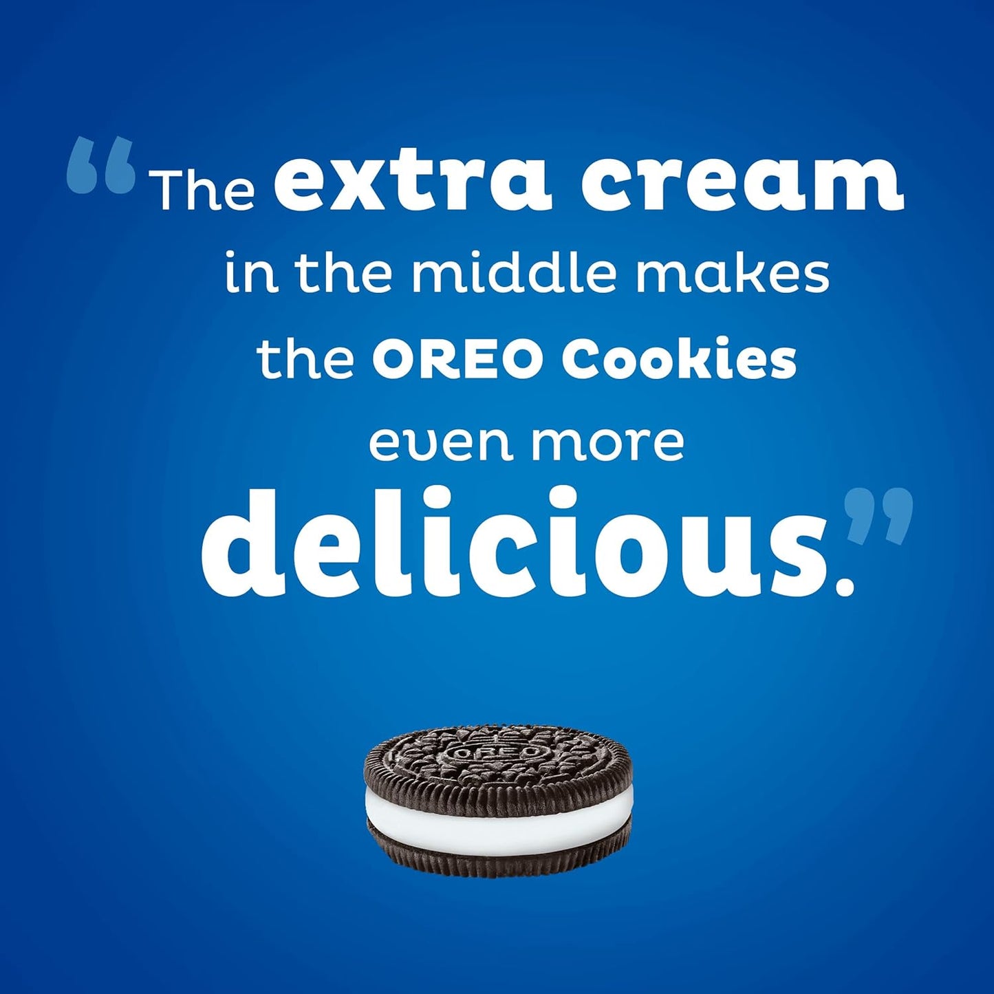 OREO Mega Stuf Chocolate Sandwich Cookies, Party Size 25.35 oz – Office Break Room Pantry Snack for Shared Workspaces