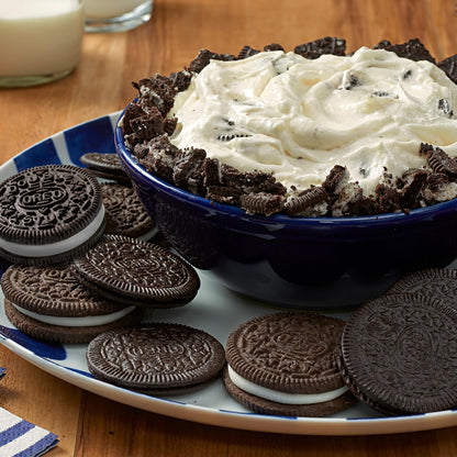 OREO Mega Stuf Chocolate Sandwich Cookies, Party Size 25.35 oz – Office Break Room Pantry Snack for Shared Workspaces