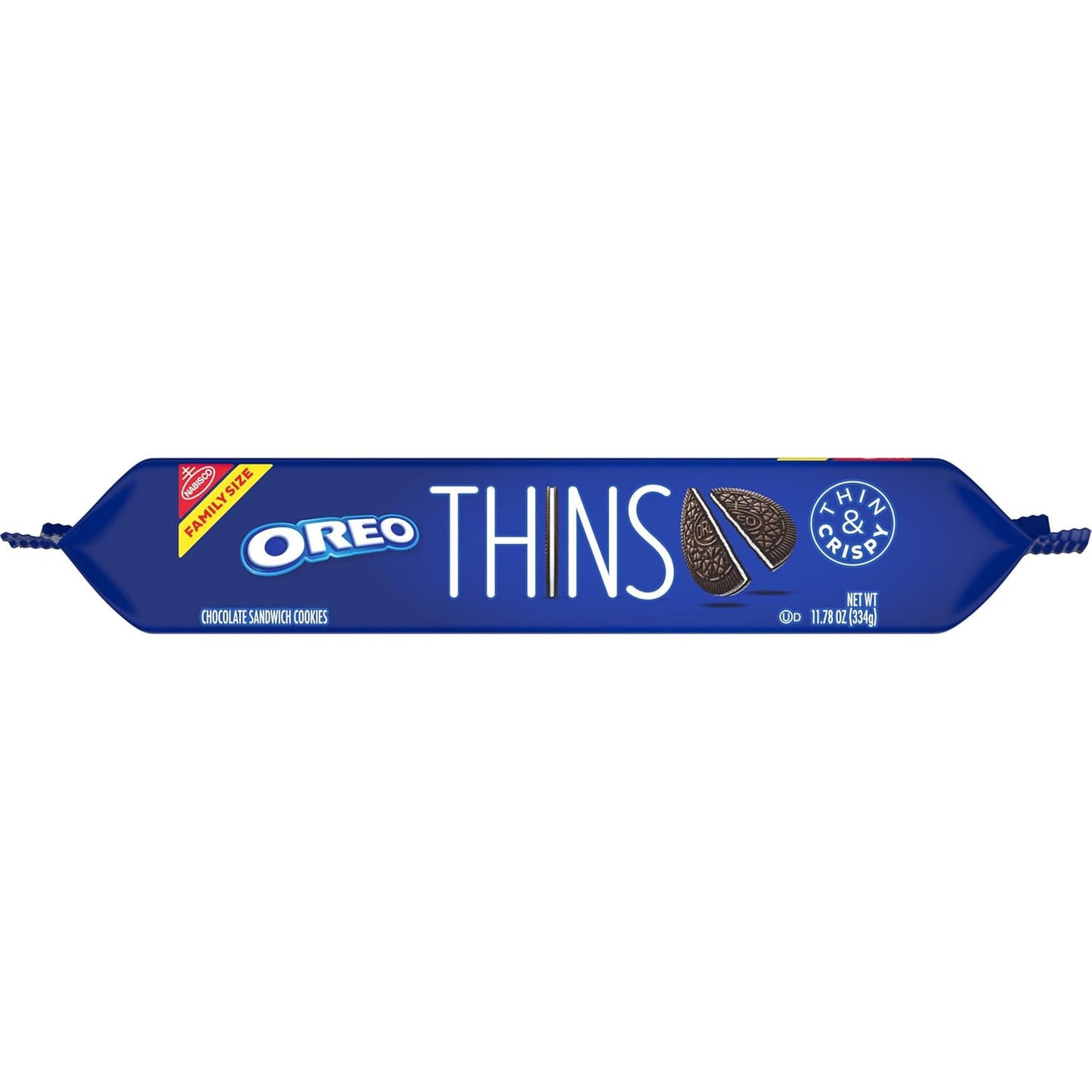 OREO Thins Chocolate Sandwich Cookies – Office Pantry Snack for Shared Break Rooms and Team Meetings
