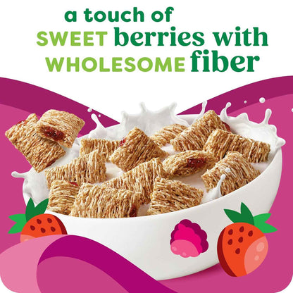 Kashi Berry Fruitful Organic Cereal – Morning Fiber Ritual for Wellness-Focused Adults, 17.2oz Resealable Box