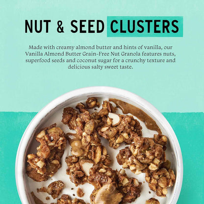 Purely Elizabeth Grain-Free Granola – Clean Eating Wind-Down Snack Bowl, Coconut Cashew Keto