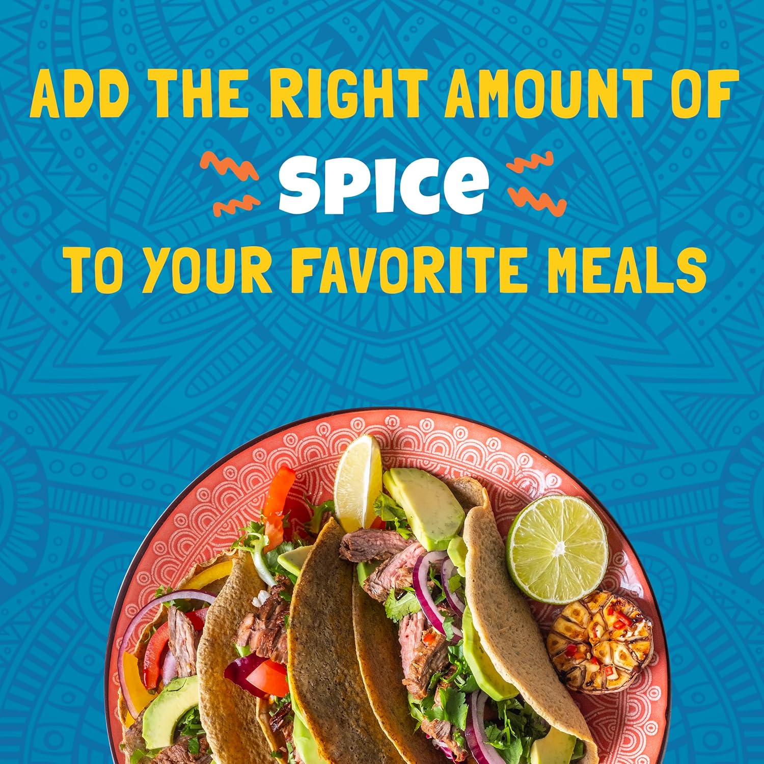 Ortega 24 oz Taco Seasoning, BBQ and Grill Spice Rub for Backyard Cookouts