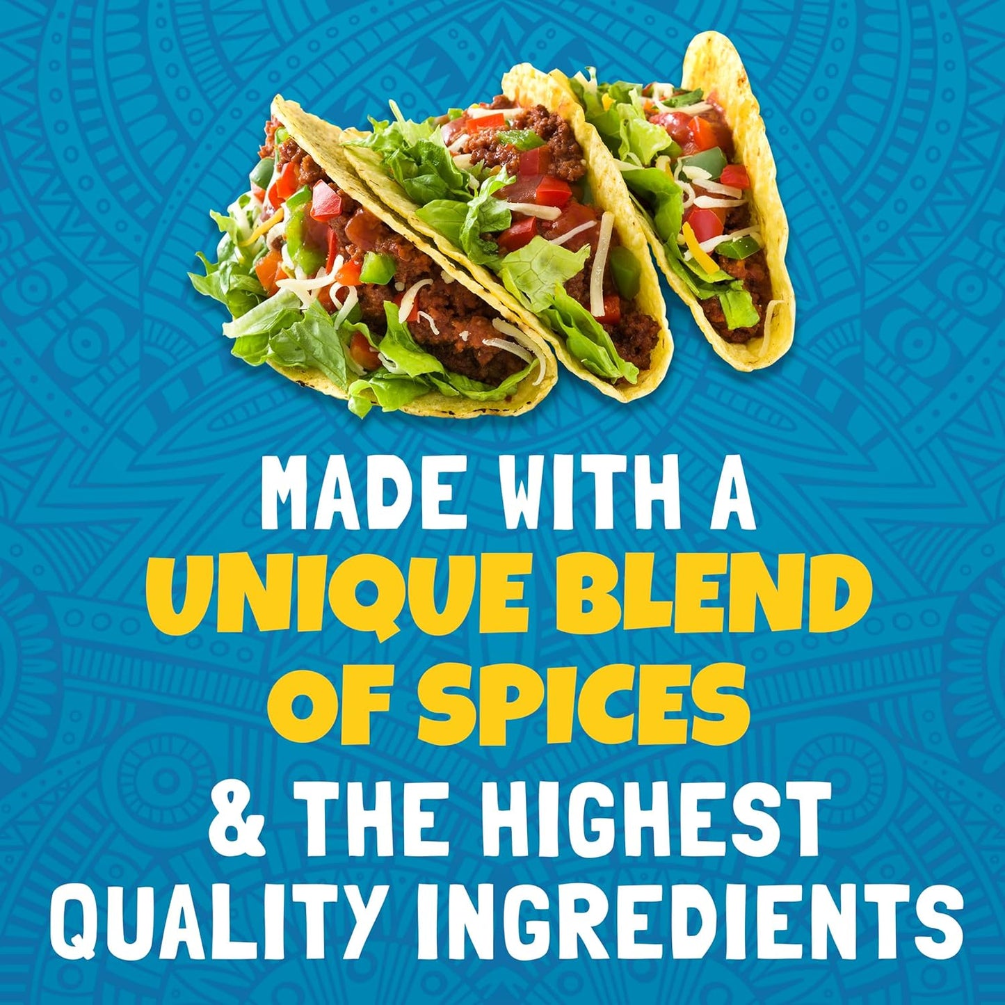 Ortega 24 oz Taco Seasoning, BBQ and Grill Spice Rub for Backyard Cookouts