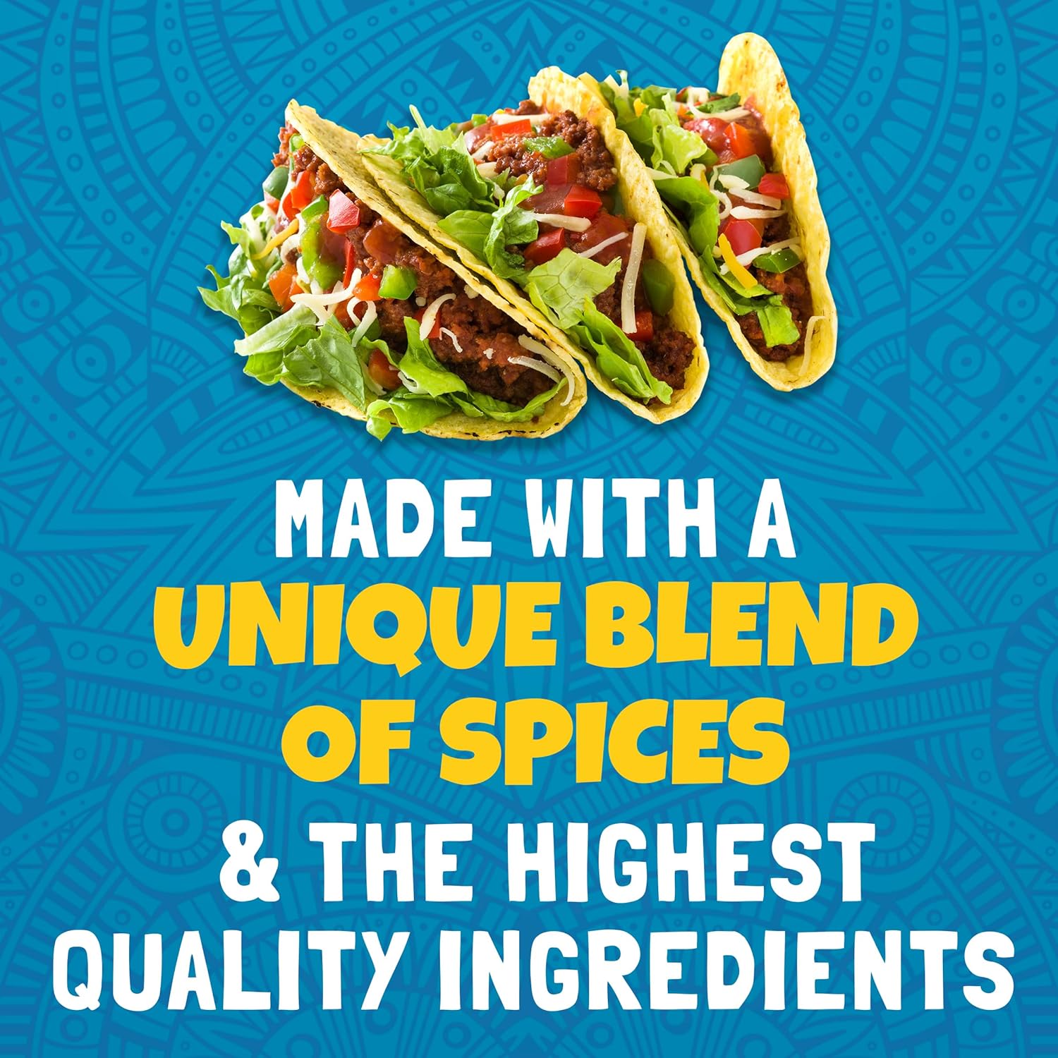 Ortega 24 oz Taco Seasoning, BBQ and Grill Spice Rub for Backyard Cookouts