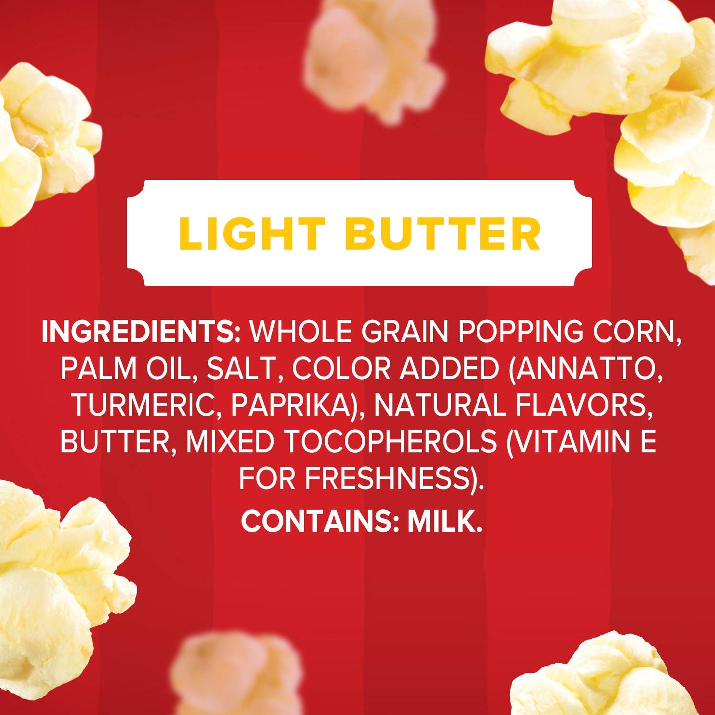 Orville Redenbacher's Light Butter Microwave Popcorn, 6-Count 2.69 oz Bags – Quick Office Snack for Focused Work Breaks at the Desk