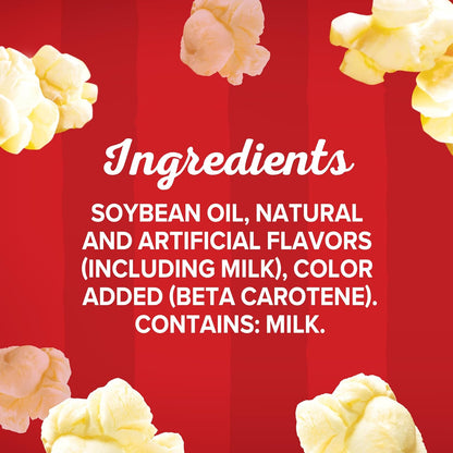 Orville Redenbacher's Popcorn Oil Movie Theater Butter Flavor – Portable Squeeze Topping for Patio Movie Nights