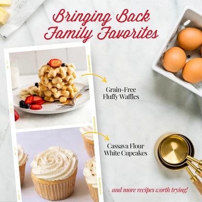 Otto's Naturals Grain-Free Baking Powder – Three-Ingredient Formula for an Uncluttered Pantry